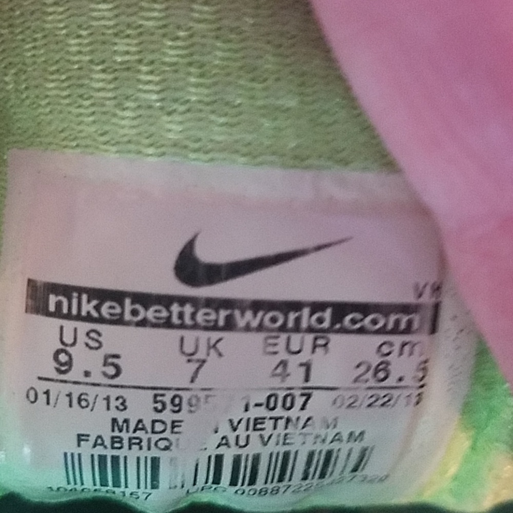 NIKE DUAL FUSIONLITE SHOES SIZE 9.5 - Picture 7 of 8